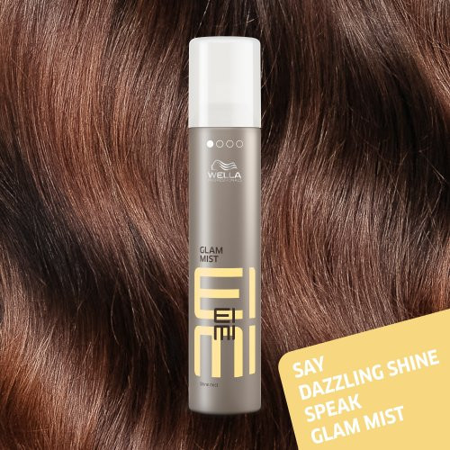 Wella Professionals Eimi Glam Mist Shine Spray Purškiamas plaukų lakas/blizgesys 200ml