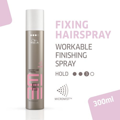 Wella Professionals Wella Eimi Mistify Me Strong Fast-Drying Hairspray Plaukų lakas 300ml