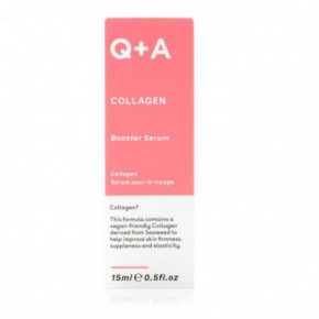 Q+A Collagen Booster Serum Kollageeni sisaldav näoseerum 15ml