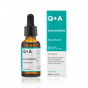 Q+A Niacinamide Facial Serum Niatsiinamiidiga näoseerum 30ml