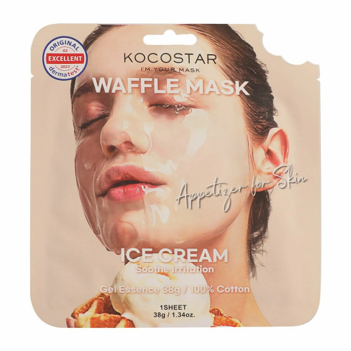 Kocostar Waffle Mask Ice Cream Veido kaukė 1 vnt.