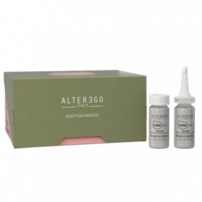 Alter Ego Italy FILLER Lotion Užpildomasis, nenuplaunamas plaukų serumas 12x10ml