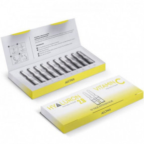 Alcina Vitamin C And Hyaluron 2.0 Ampoules Intensiivse niisutamisega ampullid 10 tk.