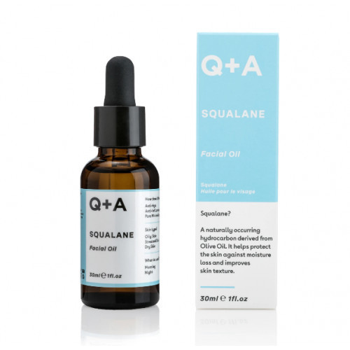 Q+A Squalane Facial Oil Veido aliejus 30ml