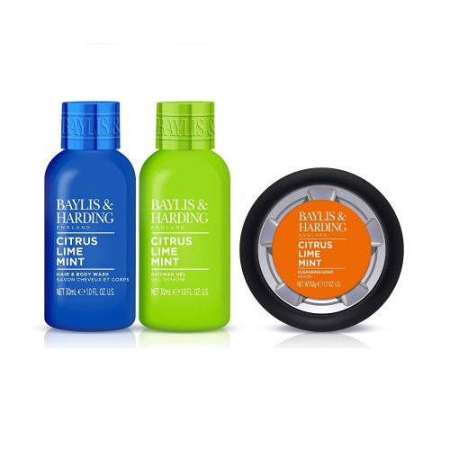 Baylis & Harding Car Tin Gift Set Kūno priežiūros priemonių rinkinys vyrams