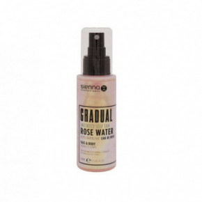 Sienna X Gradual Untinted Self Tan Rose Water Järkjärguline värvitu isepruunistav roosivesi 100ml