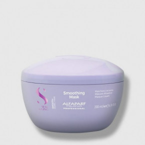 AlfaParf Milano Smoothing Mask Glotninanti plaukų kaukė šiurkštiems, besipučiantiems plaukams 200ml