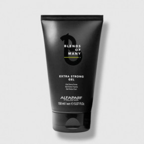 AlfaParf Milano Blends Of Many Extra Strong Gel Ekstra stipras fiksācijas želeja matiem 150ml