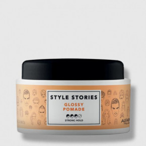 AlfaParf Milano Style Stories Glossy Pomade Matu pomāde mirdzošam spīdumam 100ml