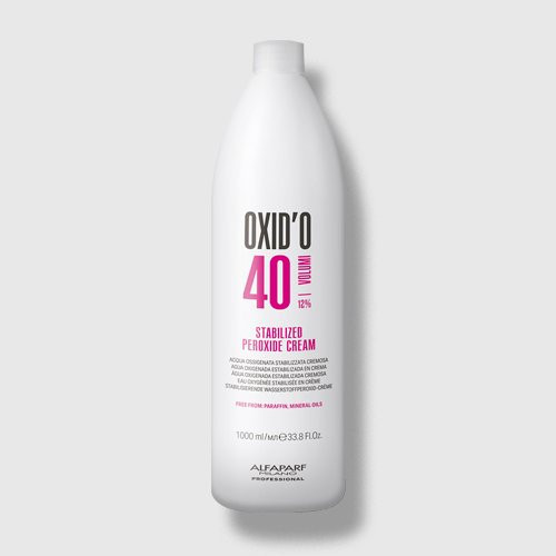 AlfaParf Milano O'XIDO Creamy Stabilized Hydrogen Peroxide Oksidantas 1000ml