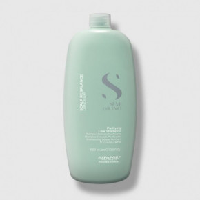 AlfaParf Milano SDL SCALP Rebalance Purifying Low Shampoo Puhastav kõõmavastane värvikaitsega šampoon 1000ml