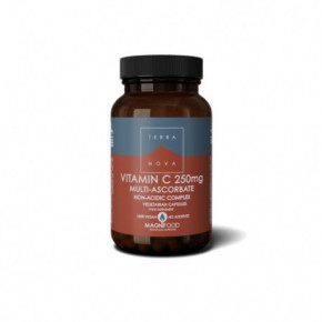 Terranova Vitamin C 250 mg Multi Ascorbate Complex C-vitamiin 250 mg 100 kapsulit