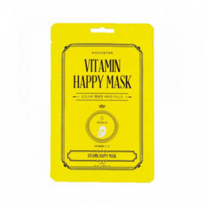 Kocostar Vitamin Happy Mask Sejas maska ar C vitamīnu 1gab.