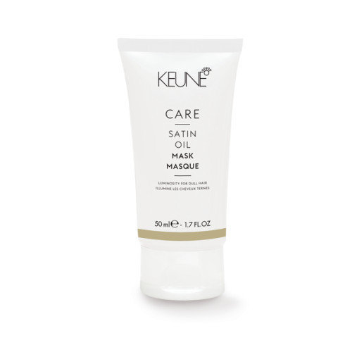 Keune Care Line Satin Oil Kaukė sausiems, blizgesį praradusiems plaukams 200ml