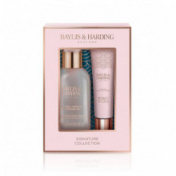 Baylis & Harding Jojoba, Vanilla & Almond Oil Luxury Instant Glam Gift Set Prabangus kūno priežiūros priemonių rinkinys 95ml + 12ml