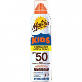 Malibu Kids Continuous Spray Lotion Purškiamas apsauginis losjonas nuo saulės 175ml