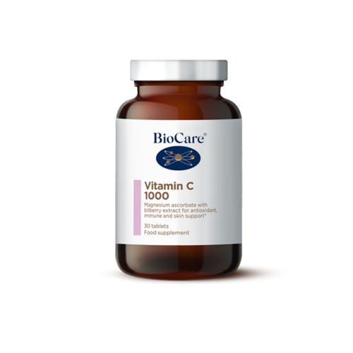 Biocare Vitamin C 1000 Vitaminas C 1000 mg 30 kapsulių