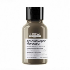 L'Oréal Professionnel Serie Expert Absolut Repair Molecular Shampoo Molekulinę struktūrą atstatantis šampūnas pažeistiems plaukams 100ml