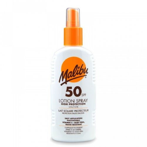 Malibu Lotion Spray SPF50 Purškiama apsauga nuo saulės 200ml