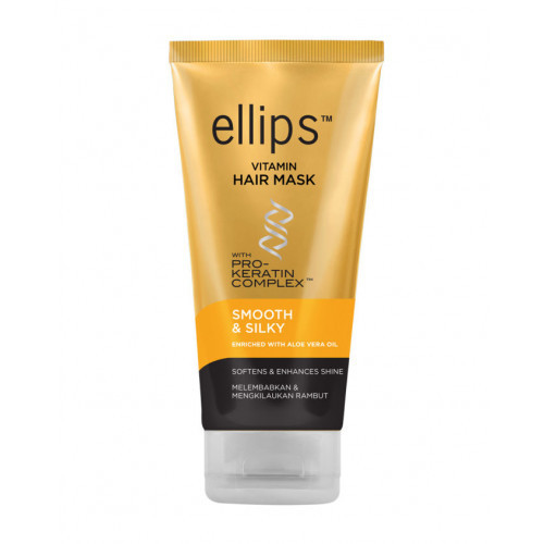 Ellips Smooth & Silky Pro-Keratin Complex Mask Plaukų kaukė 18g