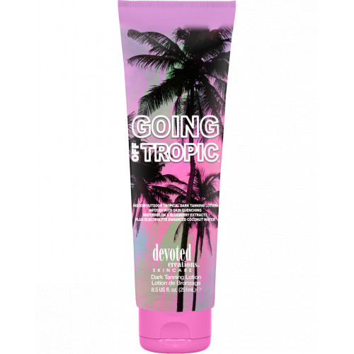 Devoted Creations Going Off Tropic Dark Tanning Lotion Įdegį skatinantis losjonas 250ml