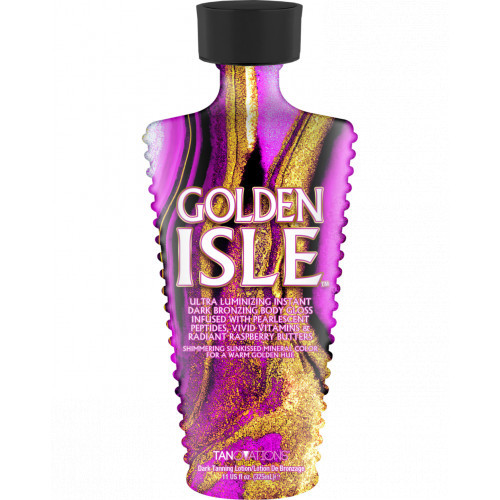 Devoted Creations Golden Isle Dark Tanning Lotion Įdegį skatinantis losjonas 325ml