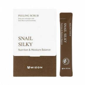 Mizon Snail Silky Peeling Scrub Näokoorija 40 x 5g