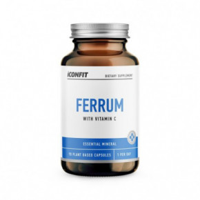 Iconfit Ferrum 20mg + Vitamin C 100mg Supplement Ferrum toidulisand 90 kapslit