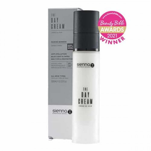 Sienna X The Day Cream Dieninis kremas veido aliejus su jūriniu bambuku 50ml