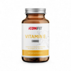 Iconfit Vitamin E 400IU Supplement Vitaminas E 90 kapsulių