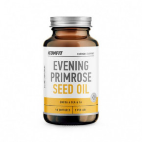 Iconfit Evening Primrose Seed Oil Capsules Kuningakepiõli pehmed kapslid 90 kapslit