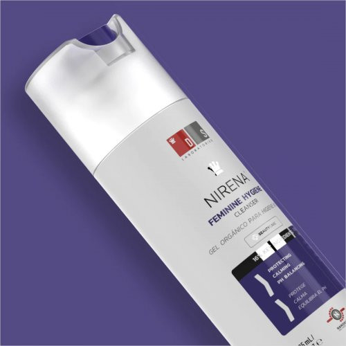 DS Laboratories Nirena Organic Intimate Gel Cleanser Intymios higienos prausiklis 205ml