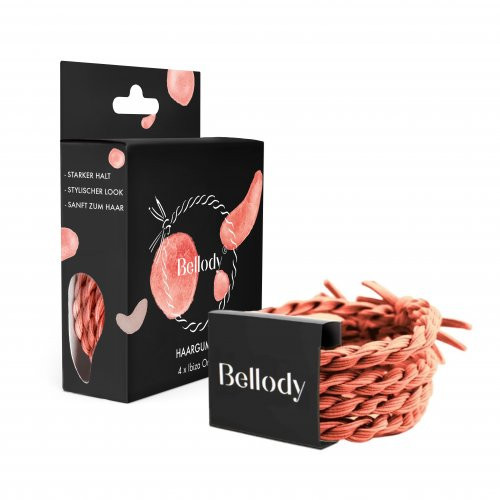 Bellody Original Hair Ties Plaukų gumytės 4 vnt.