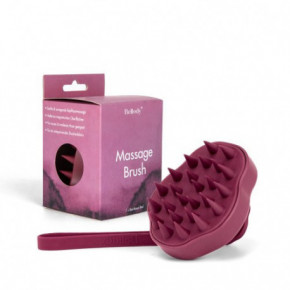Bellody Scalp Massage Brush Bordeaux Red