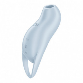 Satisfyer Pocket Pro 1 Double Air Pulse Vibrator Kliitori stimulaator Blue