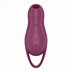 Satisfyer Pocket Pro 1 Double Air Pulse Vibrator Klitorio stimuliatorius Blue