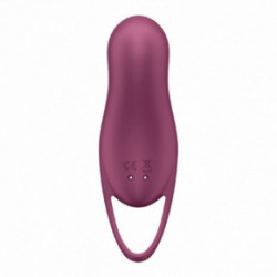 Satisfyer Pocket Pro 1 Double Air Pulse Vibrator Klitorio stimuliatorius Blue