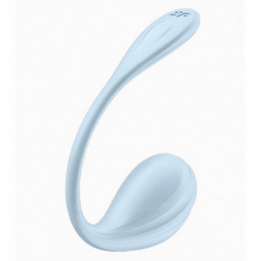 Satisfyer Smooth Petal Wearable Vibrator G taško vibratorius Blue