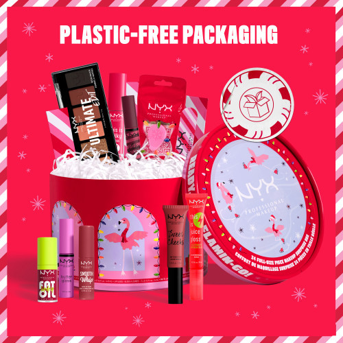 NYX Professional Makeup XMASS 24 Day Countdown Riboto leidimo advento kalendorius