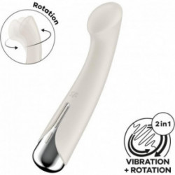 Satisfyer Spinning G-Spot 1 G-taško vibratorius White