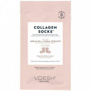 VOESH Collagen Socks Kollageeniga jalamask 1 pair