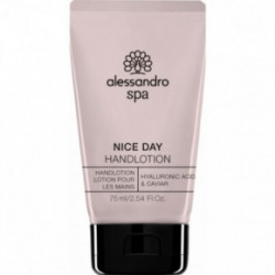 Alessandro Nice Day Hand Lotion Drėgmę palaikantis kasdieninis losjonas su hialurono rūgštimi 75ml