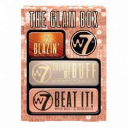 W7 Cosmetics The Glam Box Šventinis akių šešėlių palečių rinkinys