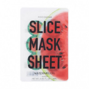 Kocostar Watermelon Slice Mask Sheet Gaivinanti kaukė