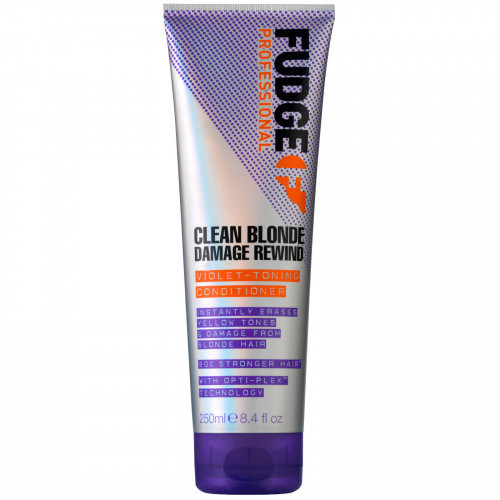 Fudge Professional Clean Blonde Damage Rewind Violet-Toning Conditioner Tonuojantis kondicionierius 250ml