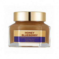 Holika Holika Honey Sleeping Pack Blueberry naktinė veido kaukė 90ml