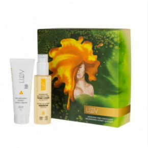 Luuv Nourishing Honey Gift Set Medaus aromato kūno priežiūros rinkinys Rinkinys