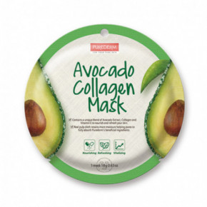 Purederm Avocado Collagen Mask 18g