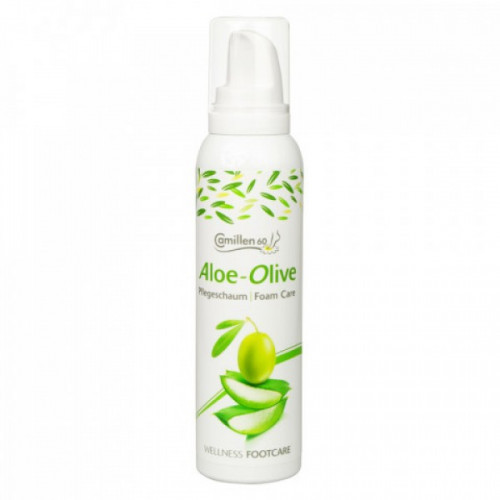 Camillen 60 ALOE-OLIVE Drėkinamasis putų kremas pėdoms ir kojoms 150ml