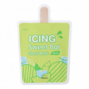 A'pieu Icing Sweet Bar Sheet Mask - Melon Veido kaukė 1 vnt.